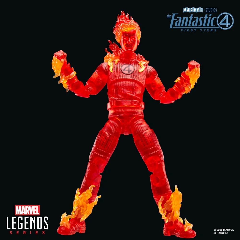 Marvel Human Torch The Fantastic 4 Figura da Collezione 15cm - Nerdscape Nerdscape