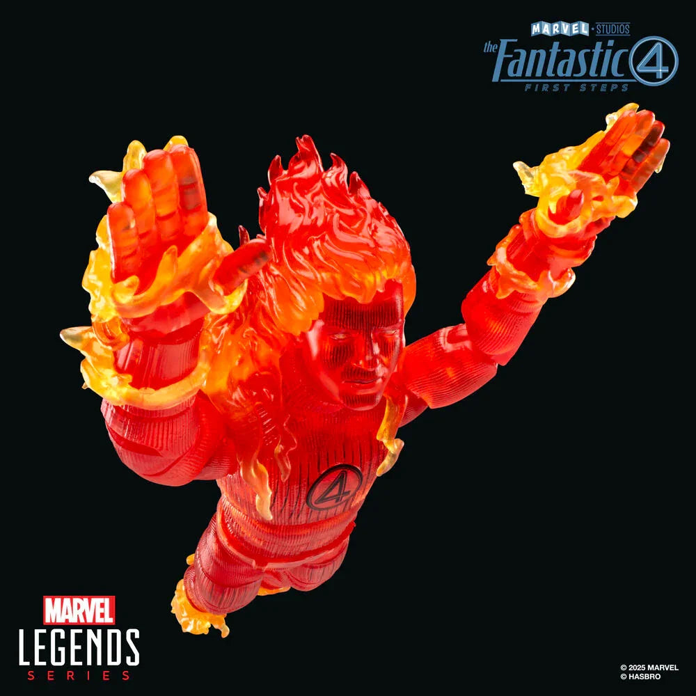 Marvel Human Torch The Fantastic 4 Figura da Collezione 15cm - Nerdscape Nerdscape