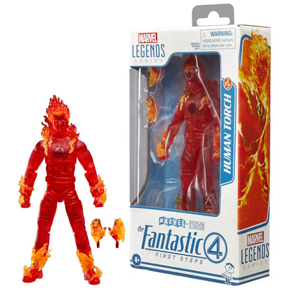 Marvel Human Torch The Fantastic 4 Figura da Collezione 15cm - Nerdscape Nerdscape