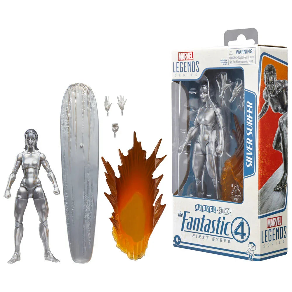 Marvel Silver Surfer Fantastic 4 Figura da Collezione 15cm - Nerdscape Nerdscape
