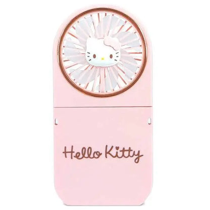 Hello Kitty 3D foldable portable mini fan with USB charging and two speeds