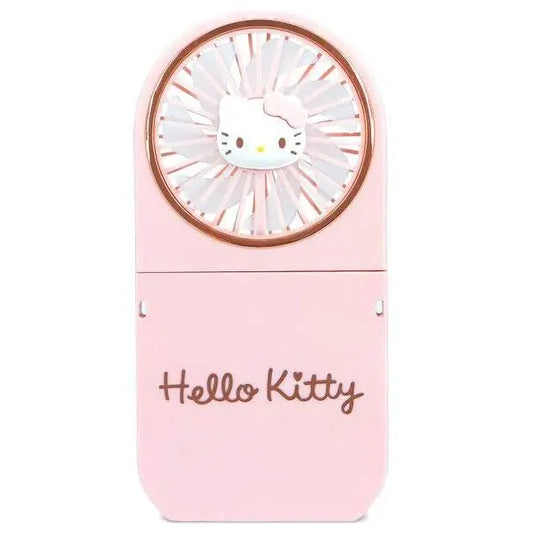 Hello Kitty 3D foldable portable mini fan with USB charging and two speeds