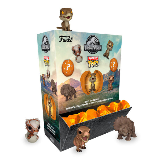 Figurine Pocket POP Amber Jurassic Park assortie