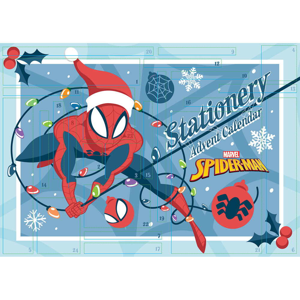 Marvel Spiderman advent calendar Nerdscape