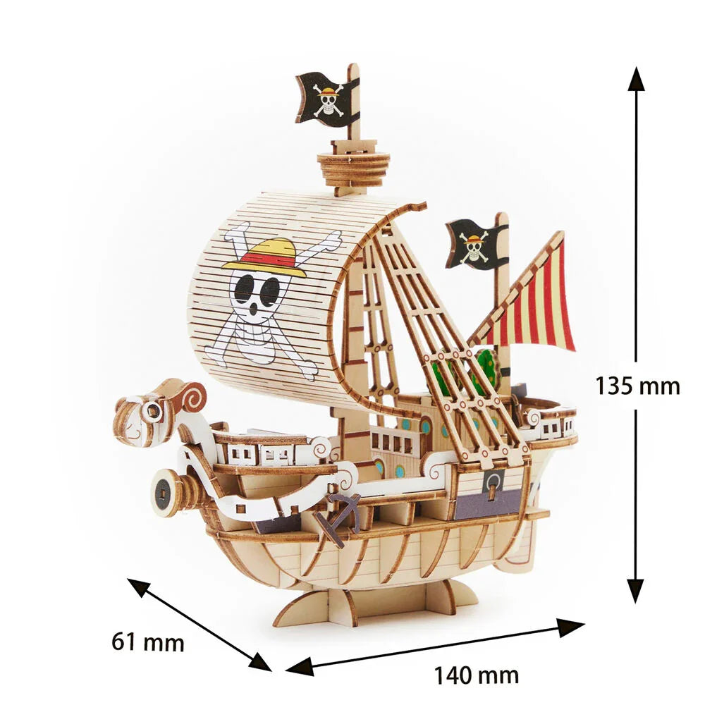 One Piece Wa-Gu-Mi Going Merry Assembly set 88pcs Nerdscape