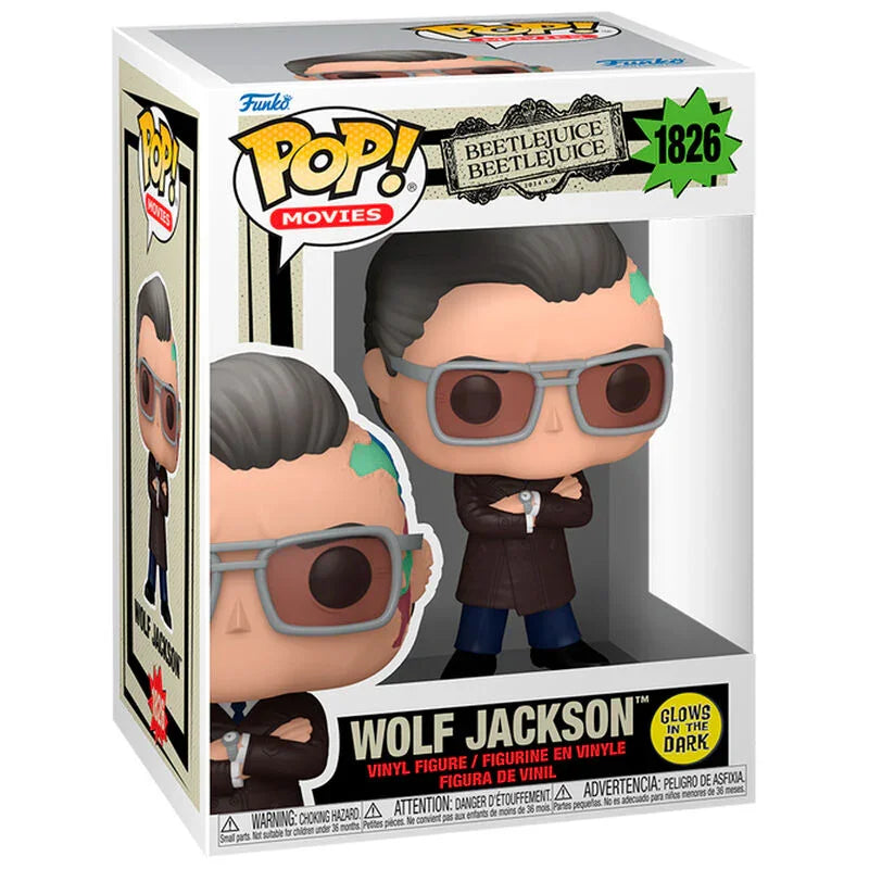 Funko Pop! Beetlejuice Wolf Jackson - Figura da Collezione Vinyl Nerdscape