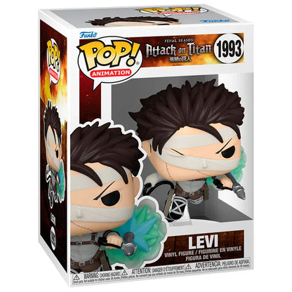 Funko Pop! Attack on Titan Levi - Figura da Collezione Vinyl Nerdscape