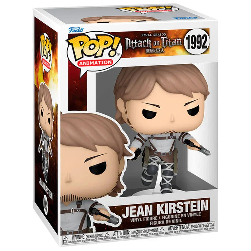 Funko Pop! Attack on Titan Jean Kirstein - Figura da Collezione Vinyl Nerdscape