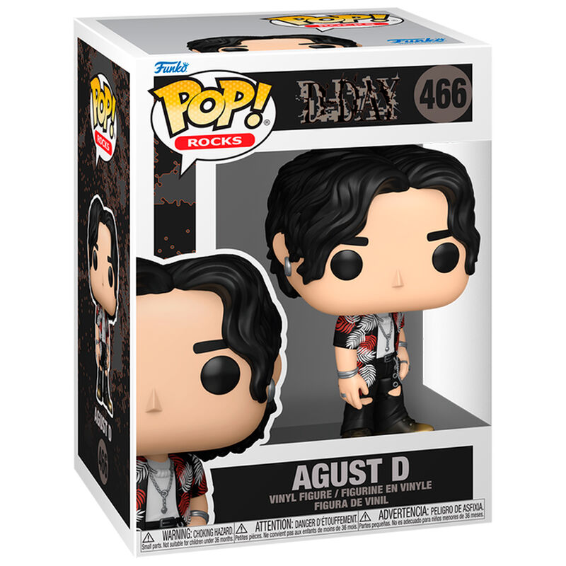 Funko Pop! BTS Agust D - Figura da Collezione Vinyl Nerdscape