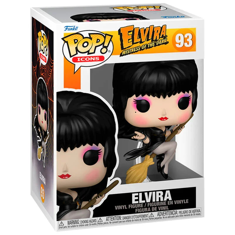 Funko Pop! Elvira Mistress of the Dark - Figura da Collezione Vinyl Nerdscape