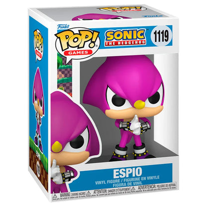 Funko Pop! Sonic The Hedgehog Espio - Figura da Collezione Vinyl Nerdscape