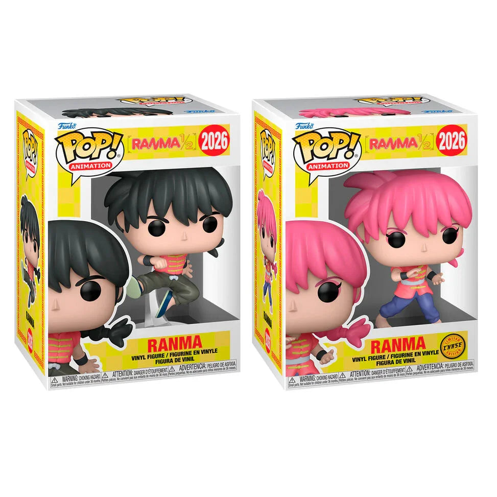 POP figure Ranma 1/2 - Ranma 5 + 1 Chase Nerdscape