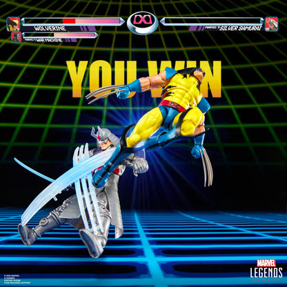 Marvel Legends Wolverine & Silver Samurai Gameverse - Figura da Collezione Nerdscape Nerdscape