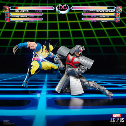 Marvel Legends Wolverine & Silver Samurai Gameverse - Figura da Collezione Nerdscape Nerdscape