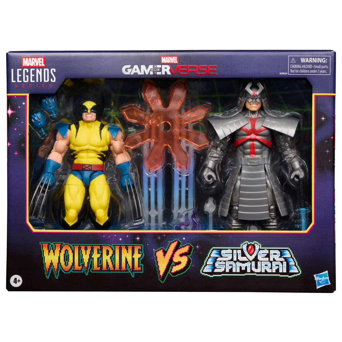 Marvel Legends Wolverine & Silver Samurai Gameverse - Figura da Collezione Nerdscape Nerdscape