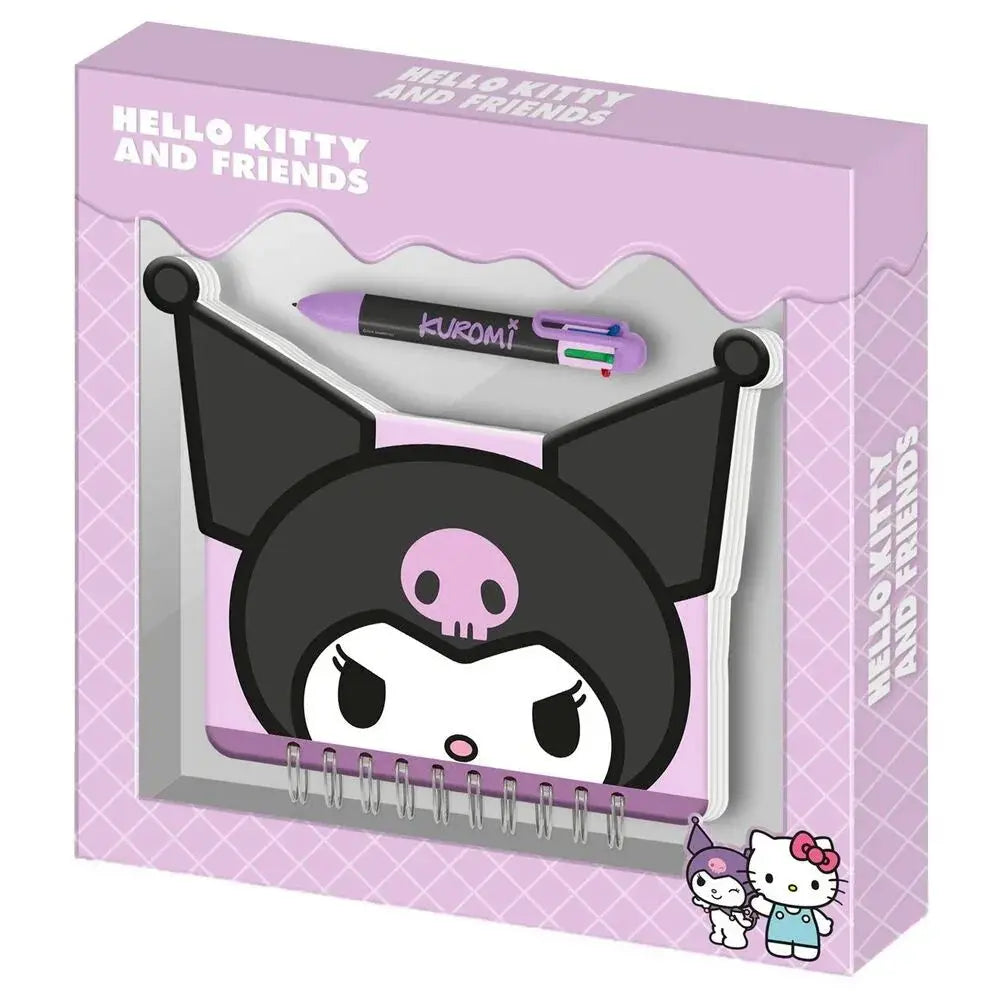 Hello Kitty and Friends Kuromi Diary + pen Nerdscape