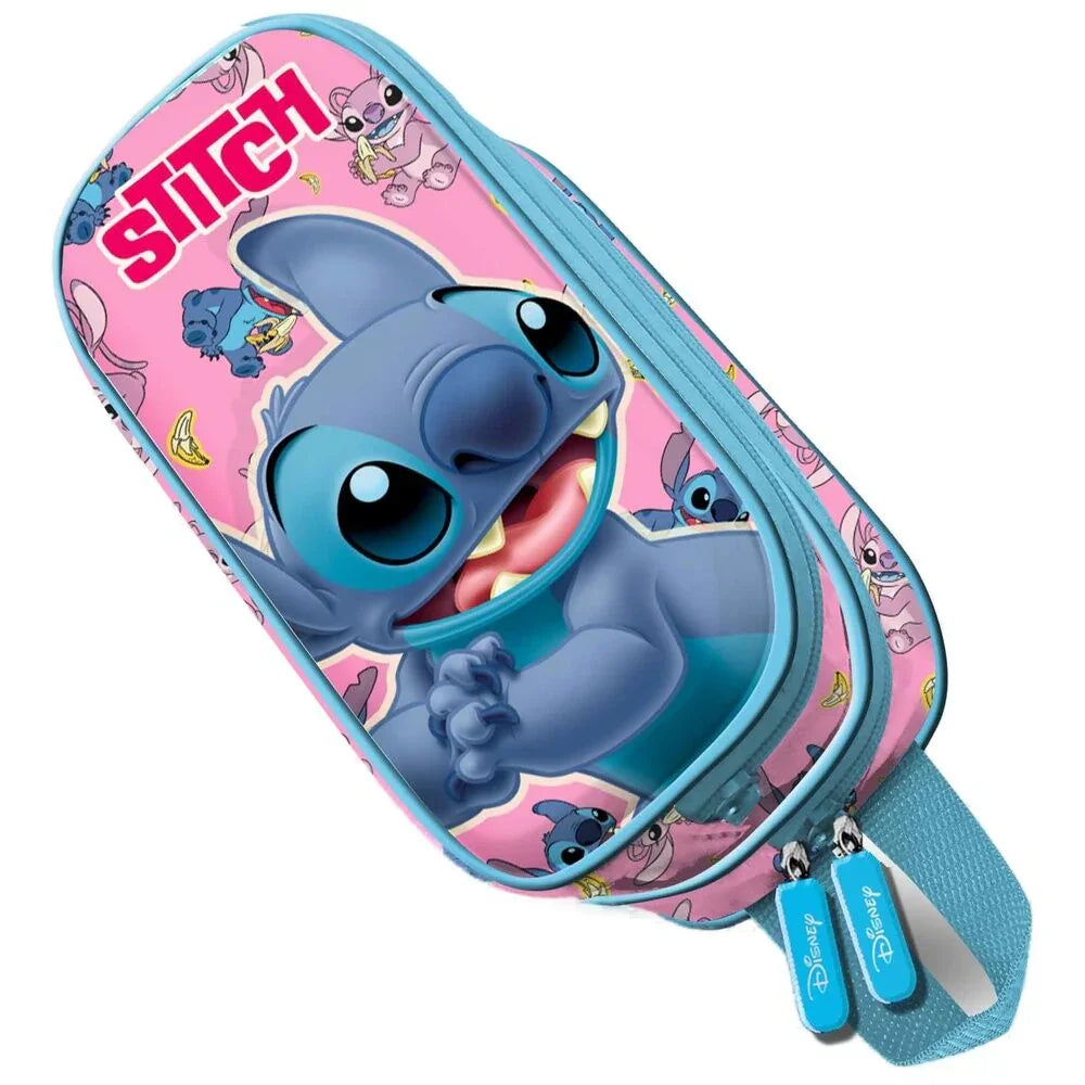 Disney Stitch double 3D pencil case Nerdscape