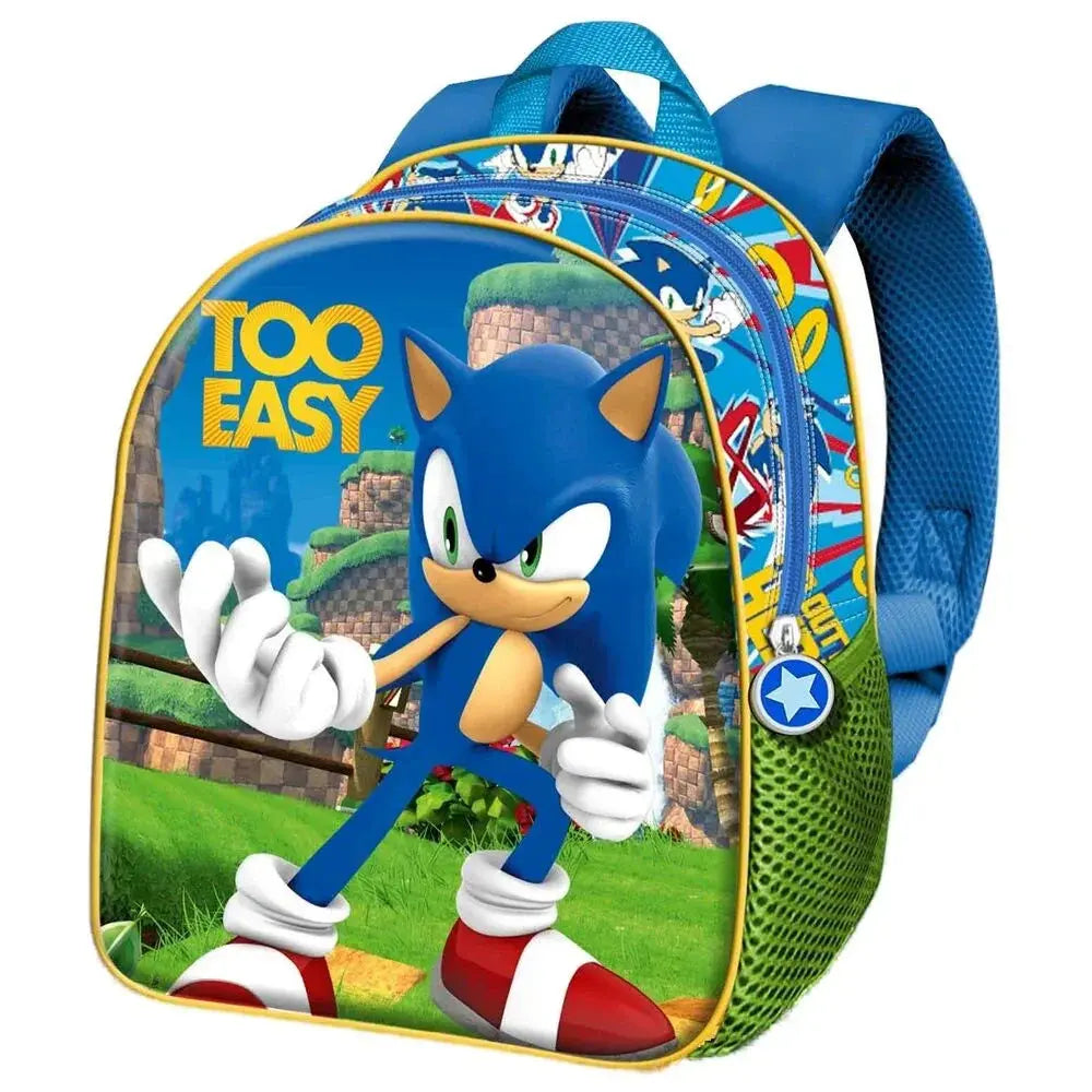 Sonic the Hedgehog Easy 3D backpack 30cm Nerdscape