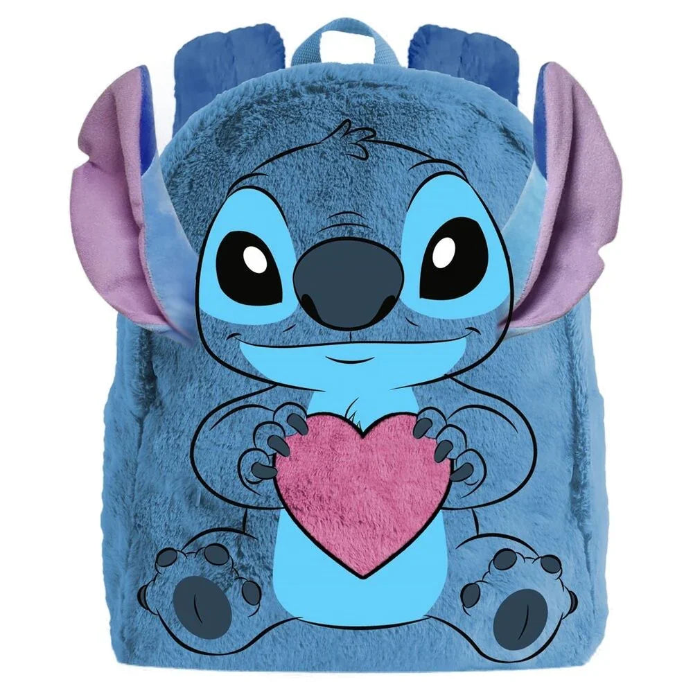 Disney Stitch Heart Plush backpack Nerdscape