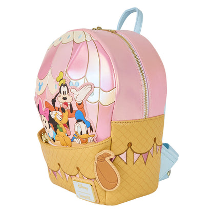 Loungefly Disney Mickey & Friends Shape Hot Air Balloon backpack 26cm Nerdscape