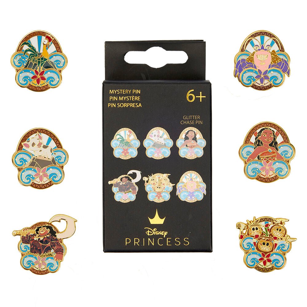 Loungefly Blind Box Enamel Pin Disney Vaiana Moana assorted - Nerdscape