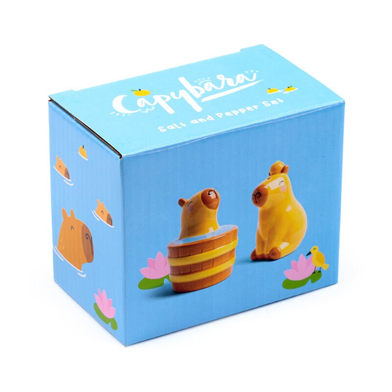 Capybara Salt and Pepper Shaker Set - Nerdscape