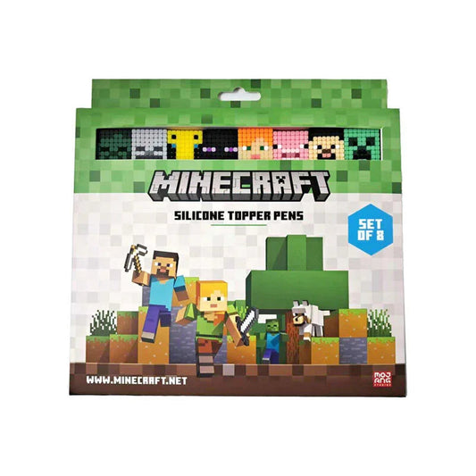 Minecraft Set 8 Topper Fine Point pens Nerdscape