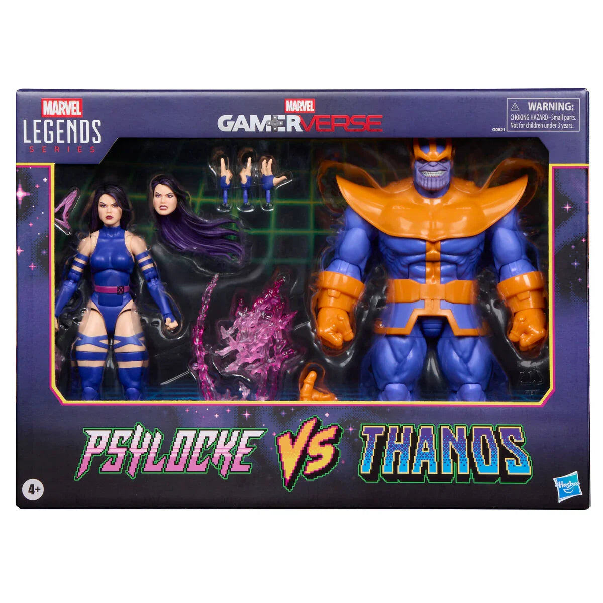Marvel Legends Psylocke vs Thanos Gameverse 15cm - Figura da Collezione - Nerdscape Nerdscape