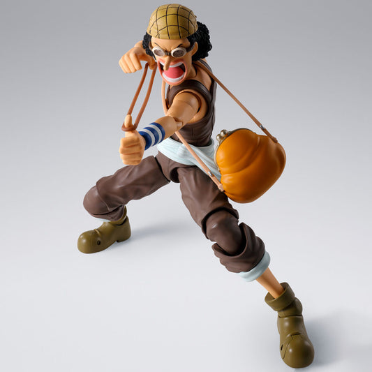 Figurine One Piece Usopp Romance Dawn SH Figuarts de 14 cm