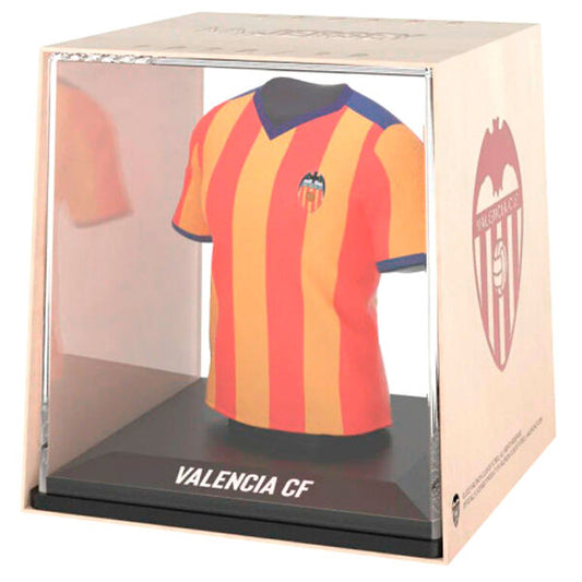 Figurines de mini-t-shirts rétro du Valence CF