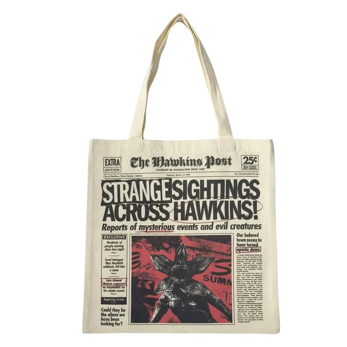 Stranger Things shopping bag Nerdscape
