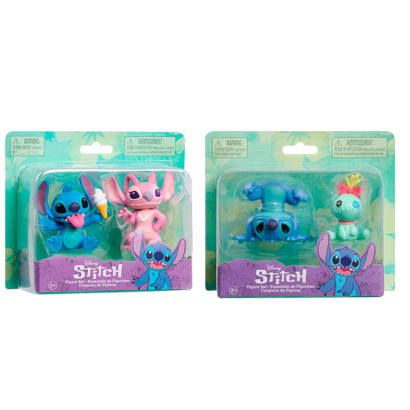 Disney Figura da Collezione Stitch 2 Figures 7,5cm - Nerdscape Nerdscape