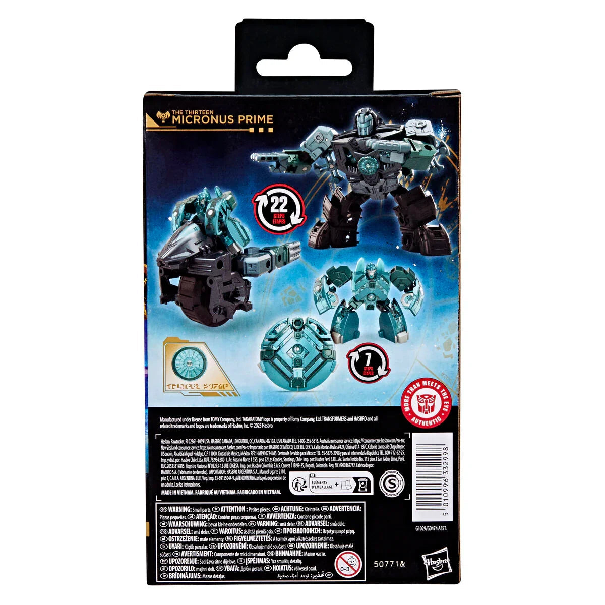 Transformers Micronus Prime Age of the Primes - Figura da Collezione - Nerdscape Nerdscape