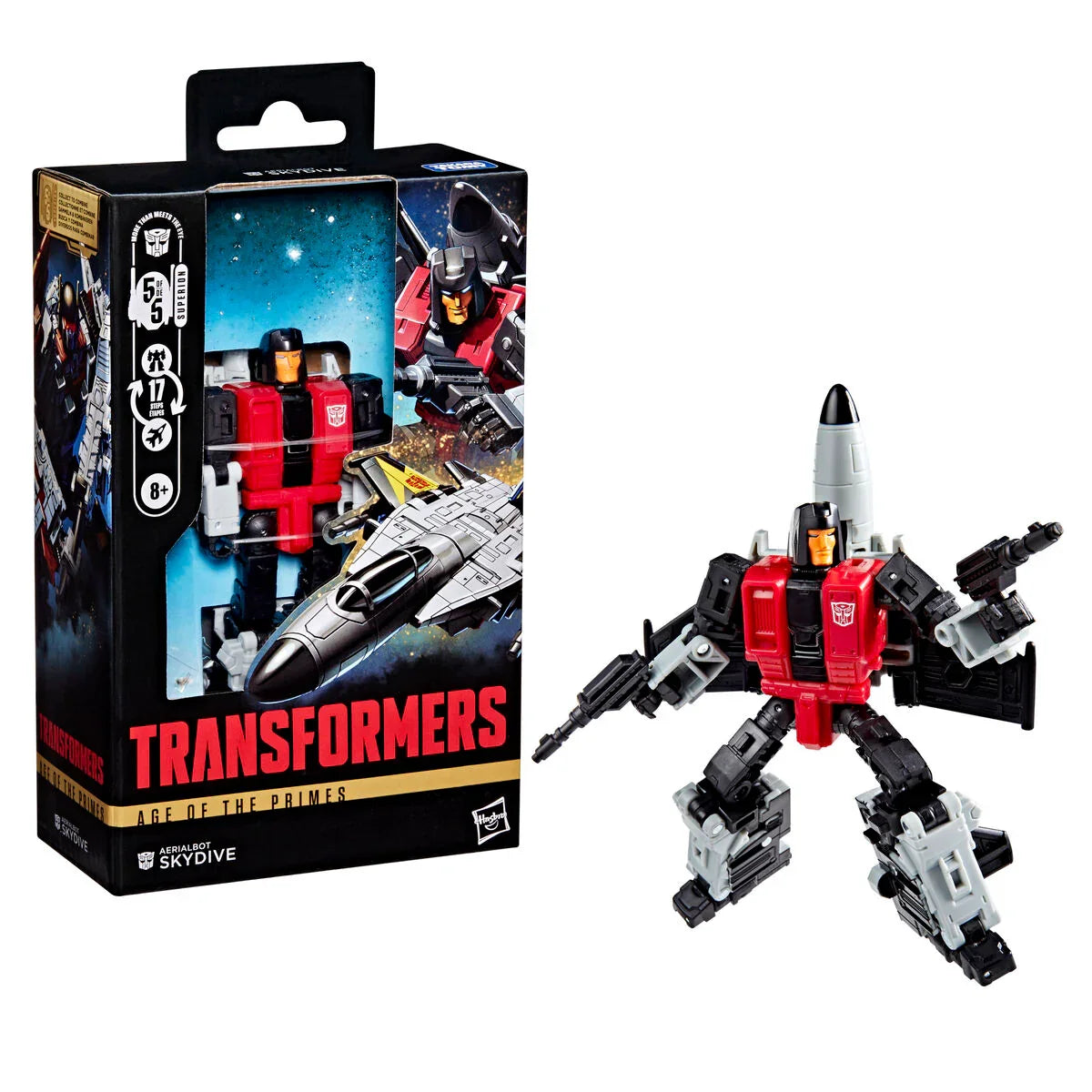 Transformers Skydive Age of the Primes Figura da Collezione 14cm - Nerdscape Nerdscape