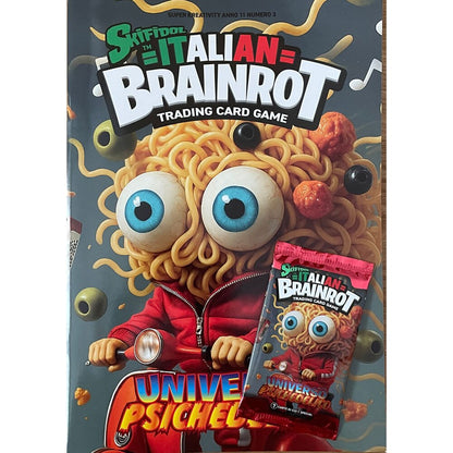 Italian Skifidol Italian Brainrot Universo Psichedelico Album + Pack of 7 collectible cards - Nerdscape