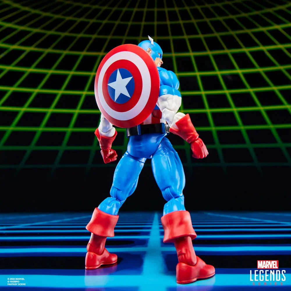 Marvel Legends Captain America & Venom Gameverse - Figura da Collezione 15cm - Nerdscape Nerdscape