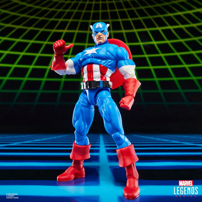 Marvel Legends Captain America & Venom Gameverse - Figura da Collezione 15cm - Nerdscape Nerdscape