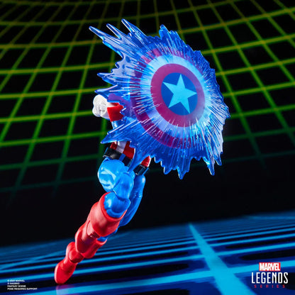 Marvel Legends Captain America & Venom Gameverse - Figura da Collezione 15cm - Nerdscape Nerdscape