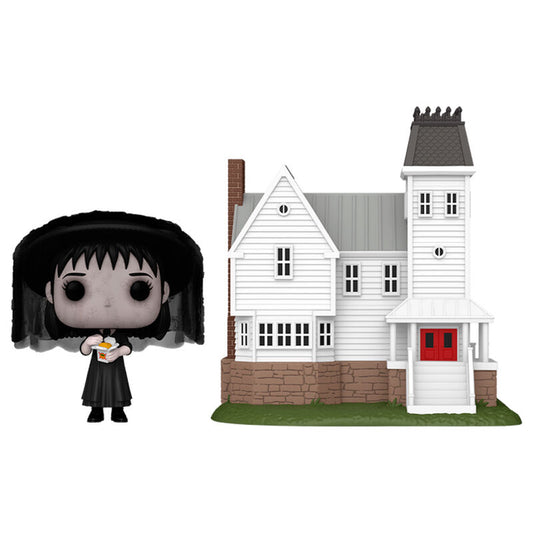Funko Pop! Beetlejuice Town Lydia Deetz con Maitland House - Figura da Collezione Vinyl