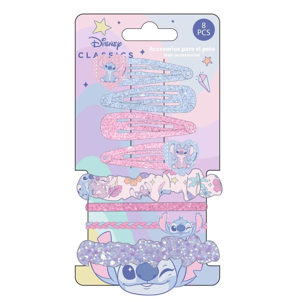 Disney Stitch Hair accessories set Nerdscape