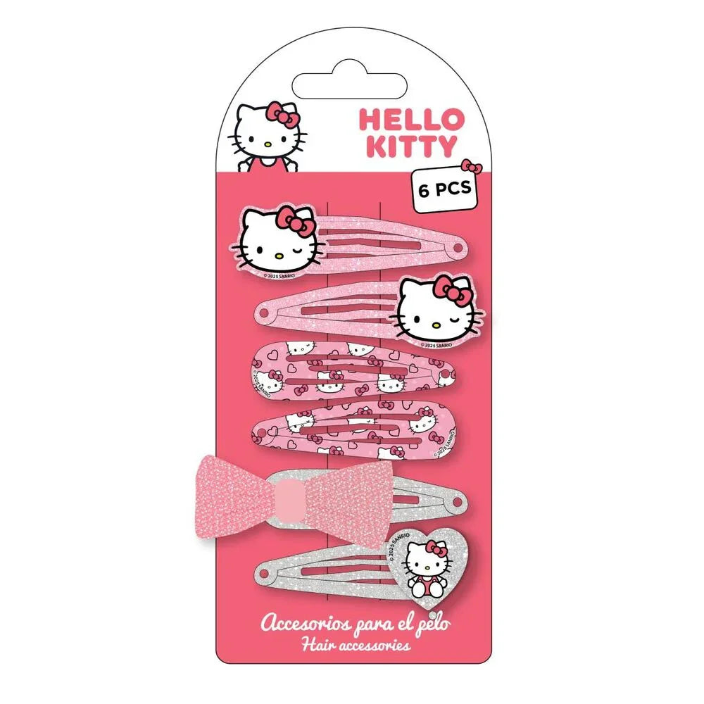 Hello Kitty Set 6 hairpins Nerdscape
