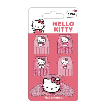 Hello Kitty Set 5 hair clips Nerdscape