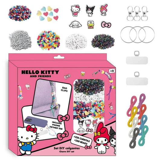 Hello Kitty and Friends Bag Clip jewellery set Nerdscape