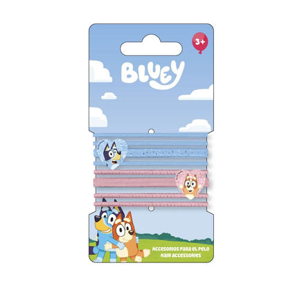 Bluey set 8 hair scrunchies Nerdscape