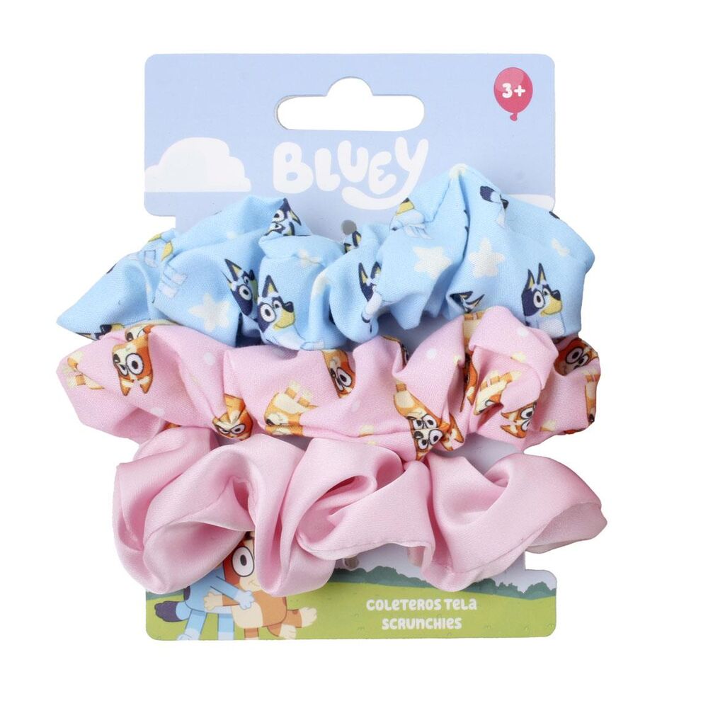Bluey Set 3 hair scrunchie Nerdscape