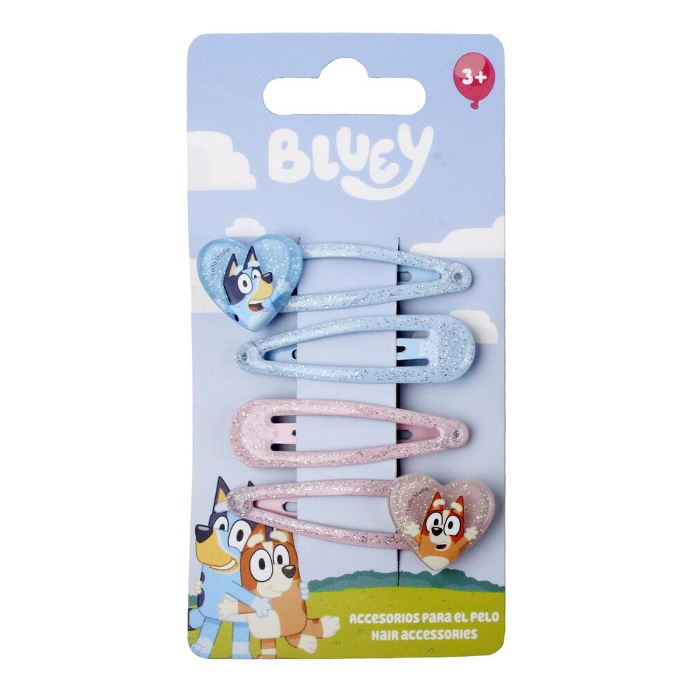 Bluey Set 4 hairpins Nerdscape
