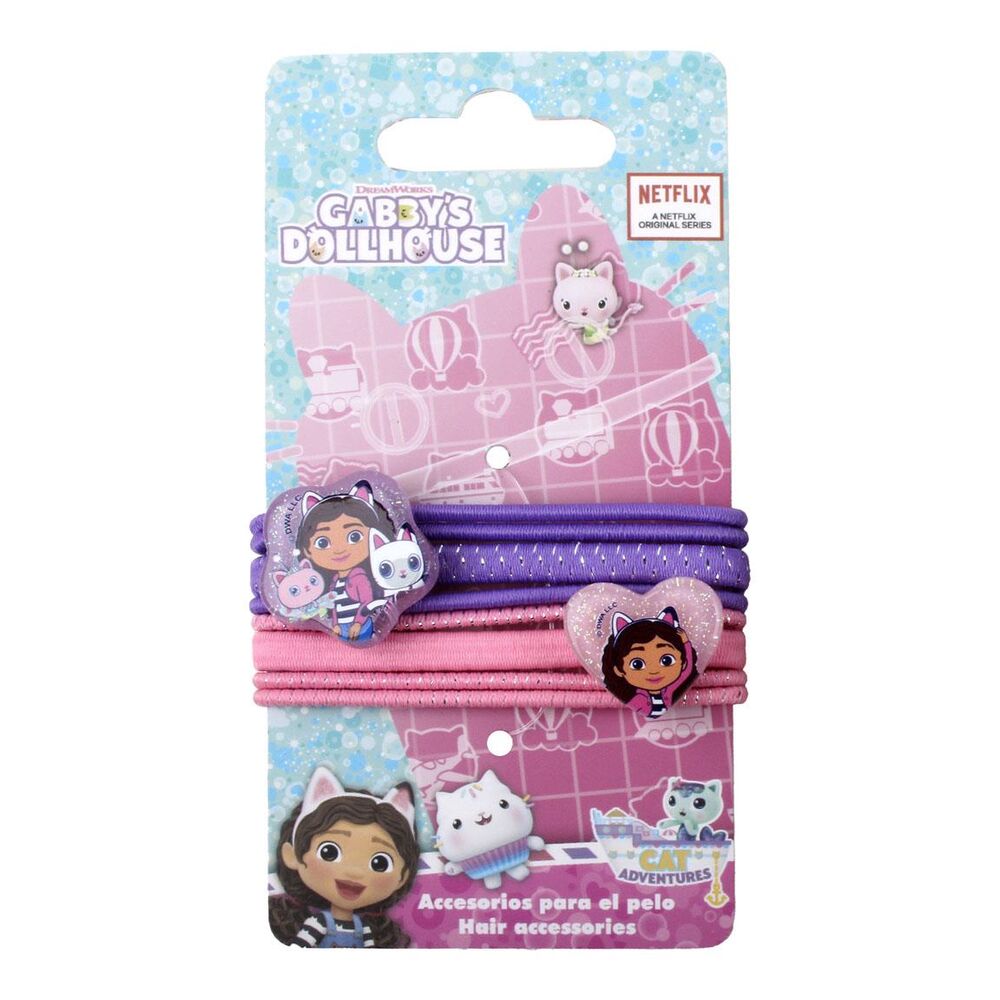 Gabbys Dolls House set 8 hair scrunchies Nerdscape