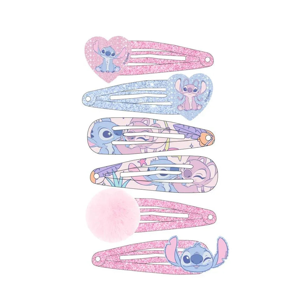 Disney Stitch Set 6 hairpins Nerdscape