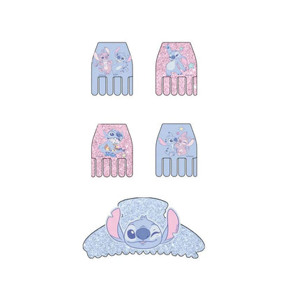 Disney Stitch Set 5 hair clips Nerdscape