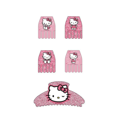 Hello Kitty Set 5 hair clips Nerdscape